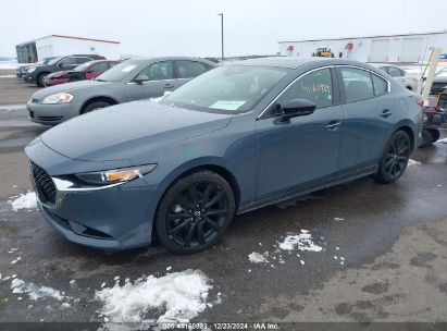 2023 MAZDA MAZDA3 2.5 S CARBON EDITION Blue  Gasoline 3MZBPBCM0PM359125 photo #3