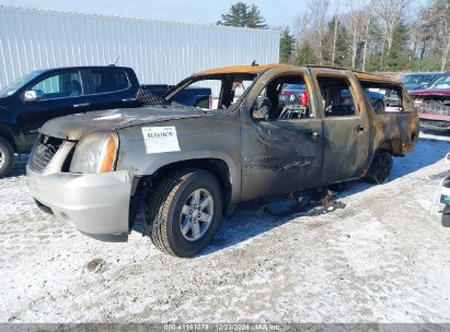 2007 GMC YUKON XL 1500 SLT Silver  Flexible Fuel 1GKFK16377J244720 photo #3