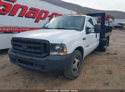 2004 FORD F-350 LARIAT/XL/XLT White  Diesel 1FDWX36P84EC42874 photo #3