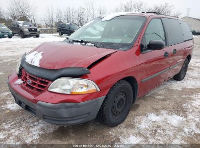 2000 FORD WINDSTAR LX Red  Gasoline 2FMZA5140YBA33766 photo #3