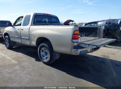 2003 TOYOTA TUNDRA SR5 Gold  Gasoline 5TBRN34103S390718 photo #4