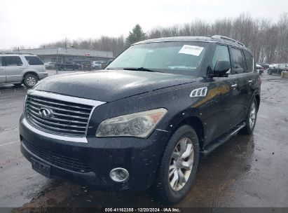 2012 INFINITI QX56 Black  Gasoline JN8AZ2NC8C9317215 photo #3