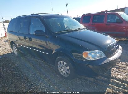 2005 KIA SEDONA EX/LX Black  Gasoline KNDUP132X56687914 photo #1