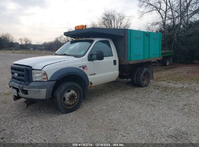 2006 FORD F-450 CHASSIS XL/XLT White  Diesel 1FDXF47P96EA23906 photo #3