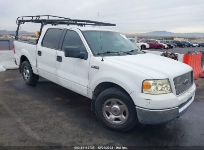 2005 FORD F-150 LARIAT/XLT White  Gasoline 1FTPW12585FB20905 photo #1