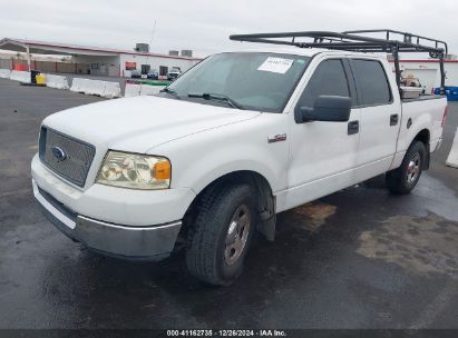 2005 FORD F-150 LARIAT/XLT White  Gasoline 1FTPW12585FB20905 photo #3