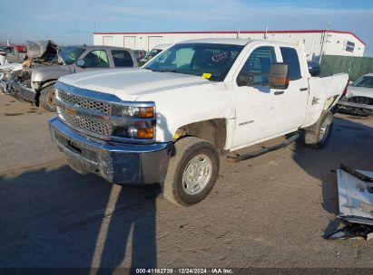 2019 CHEVROLET SILVERADO 2500HD WT White  Flexible Fuel 2GC2KREG6K1238584 photo #3