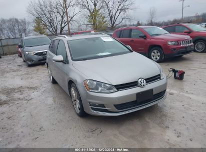 2015 VOLKSWAGEN GOLF SPORTWAGEN TSI SEL 4-DOOR Silver  Gasoline 3VWC17AUXFM519452 photo #1