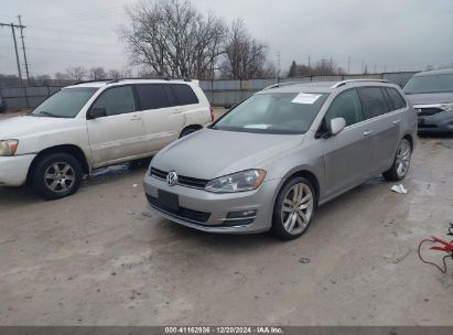 2015 VOLKSWAGEN GOLF SPORTWAGEN TSI SEL 4-DOOR Silver  Gasoline 3VWC17AUXFM519452 photo #3