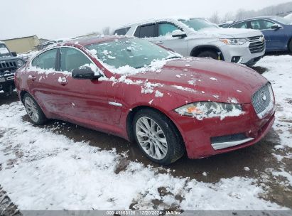 2013 JAGUAR XF V6 SC Red  Gasoline SAJWA0E7XD8S73324 photo #1