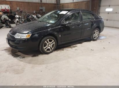 2004 SATURN ION 2 Black  Gasoline 1G8AZ52F54Z173372 photo #3