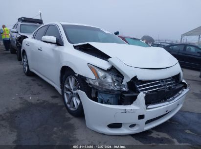 2010 NISSAN MAXIMA 3.5 S White  Gasoline 1N4AA5AP7AC864110 photo #1