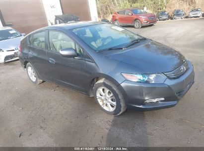 2010 HONDA INSIGHT EX Gray  Hybrid JHMZE2H73AS040681 photo #1