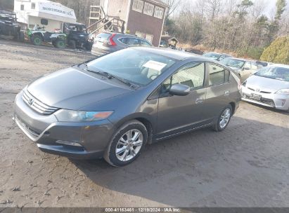 2010 HONDA INSIGHT EX Gray  Hybrid JHMZE2H73AS040681 photo #3