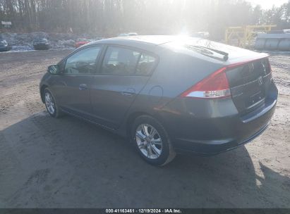 2010 HONDA INSIGHT EX Gray  Hybrid JHMZE2H73AS040681 photo #4