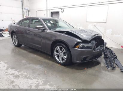 2013 DODGE CHARGER SXT Gray  Flexible Fuel 2C3CDXJG2DH577334 photo #1