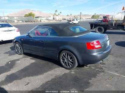 2004 AUDI A4 1.8T Gray  Gasoline WAUAC48H24K010906 photo #4