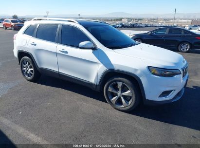 2020 JEEP CHEROKEE LIMITED FWD White  gas 1C4PJLDBXLD536346 photo #1