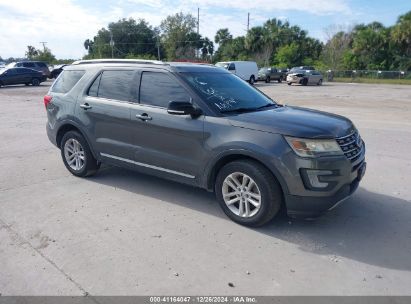 2016 FORD EXPLORER XLT Gray  Gasoline 1FM5K7DHXGGC64526 photo #1