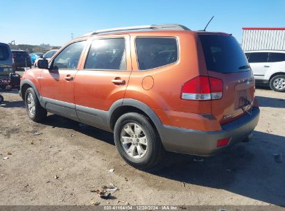 2009 KIA BORREGO LX Orange  Gasoline KNDJJ741695014451 photo #4