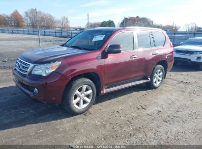 2010 LEXUS GX 460 BASE (A6) Red  Gasoline JTJBM7FX4A5008002 photo #3