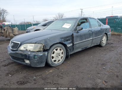 2000 ACURA RL 3.5 Black  Gasoline JH4KA9660YC013443 photo #3