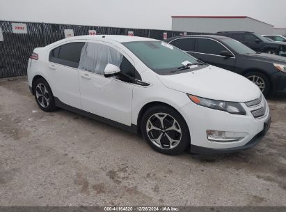 2013 CHEVROLET VOLT White  Hybrid 1G1RD6E42DU149091 photo #1