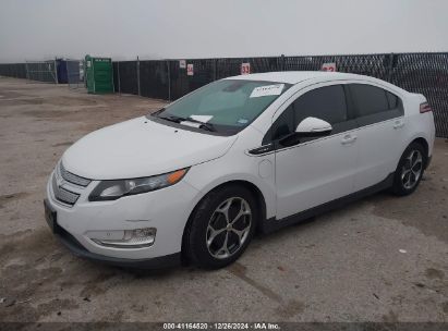 2013 CHEVROLET VOLT White  Hybrid 1G1RD6E42DU149091 photo #3