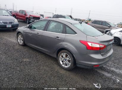 2012 FORD FOCUS SEL Gray  Gasoline 1FAHP3H26CL239437 photo #4