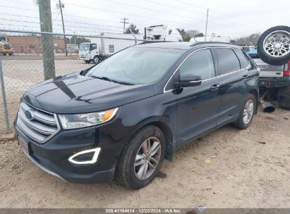 2018 FORD EDGE SEL Black  Gasoline 2FMPK4J8XJBB97842 photo #3