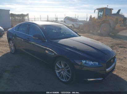 2016 JAGUAR XF 35T PRESTIGE Dark Blue  Gasoline SAJBE4BV6GCY09104 photo #1