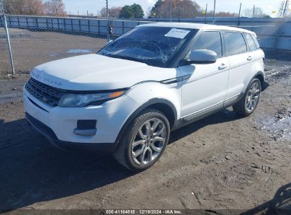 2013 LAND ROVER RANGE ROVER EVOQUE PURE White  Gasoline SALVN2BG2DH787501 photo #3