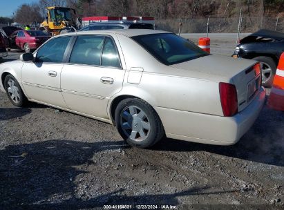 2002 CADILLAC DEVILLE DTS Cream  Gasoline 1G6KF57992U139566 photo #4