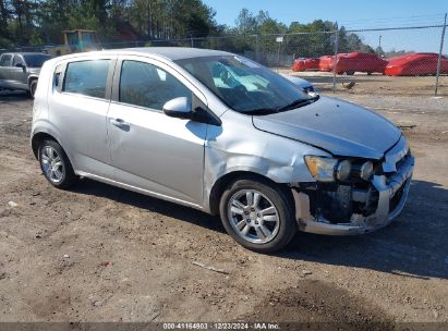 2014 CHEVROLET SONIC LT AUTO Silver  Gasoline 1G1JC6SG9E4201882 photo #1