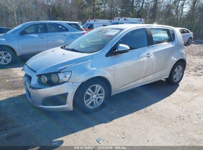 2014 CHEVROLET SONIC LT AUTO Silver  Gasoline 1G1JC6SG9E4201882 photo #3