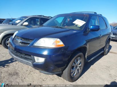 2003 ACURA MDX Dark Blue  Gasoline 2HNYD18733H513607 photo #3