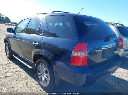 2003 ACURA MDX Dark Blue  Gasoline 2HNYD18733H513607 photo #4