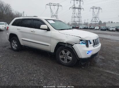 2012 JEEP GRAND CHEROKEE LAREDO White  Flexible Fuel 1C4RJEAG4CC105530 photo #1