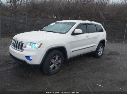 2012 JEEP GRAND CHEROKEE LAREDO White  Flexible Fuel 1C4RJEAG4CC105530 photo #3