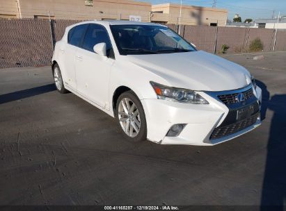 2015 LEXUS CT 200H White  Hybrid JTHKD5BH2F2225318 photo #1