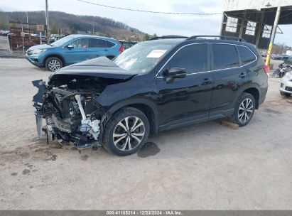 2021 SUBARU FORESTER LIMITED Black  Gasoline JF2SKAUCXMH537481 photo #3