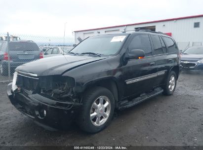 2004 GMC ENVOY SLT Black  Gasoline 1GKDT13S242121154 photo #3