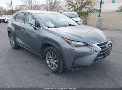 2016 LEXUS NX 200T Gray  Gasoline JTJYARBZ8G2036854 photo #1