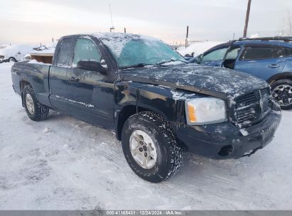 2006 DODGE DAKOTA SLT Black  Gasoline 1D7HW42K26S607690 photo #1