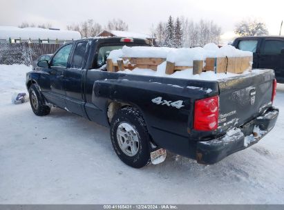 2006 DODGE DAKOTA SLT Black  Gasoline 1D7HW42K26S607690 photo #4