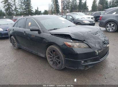 2007 TOYOTA CAMRY SE Black  Gasoline 4T1BE46KX7U105878 photo #1