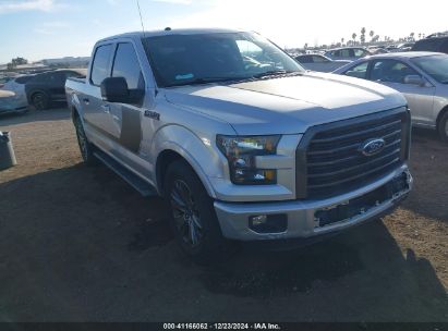 2016 FORD F-150 XLT Silver  Gasoline 1FTEW1CG0GFB99173 photo #1