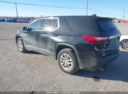 2020 CHEVROLET TRAVERSE FWD LS Black  Gasoline 1GNERFKW2LJ316618 photo #4