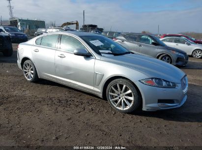 2013 JAGUAR XF I4 T Silver  Gasoline SAJWA0ES5DPS87349 photo #1