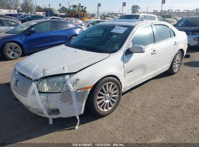 2008 MERCURY MILAN I4 PREMIER White  Gasoline 3MEHM08Z78R663568 photo #3